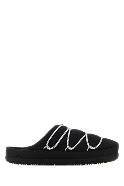 Moon Boot Soft Slipper Black