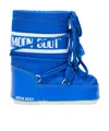 Moon Boot Baby Icon Mini Nylon Snow Boots In Blue