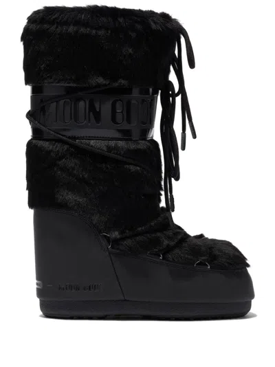 Moon Boot Stivale Icon In Black