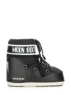 Moon Boot Stivale Icon Low Nero In Nylon In Multi