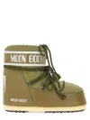 Moon Boot Mb Icon Low Glitter Woman Ankle Boots Pink Size 8-9.5 Plastic In Multi