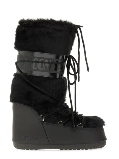 Moon Boot Unisex Iconic Boot In Black
