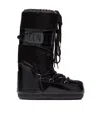 Moon Boot Stivali Da Neve Icon Glance Black In Animal Print