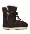 Moon Boot Evx Shearling Boot In Brown