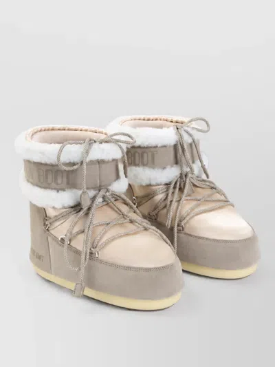 MOON BOOT SUEDE LOW BOOTS