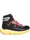 Moon Boot Tech Biker Ankle Boots In Black
