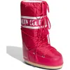 Moon Boot "icon" Boot In Bouganville (pink)
