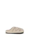 Moon Boot Mb Teddy Slipper Slipper-mule In Beige Shearling