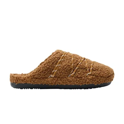 Pre-owned Moon Boot Teddy Slipper 'cognac' | Brown | Men's Size 5