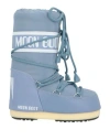 Moon Boot Babies'  Toddler Ankle Boots Light Blue Size 10c Textile Fibers, Synthetisches Material