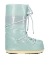 Moon Boot Toddler Girl Boot Light Green Size 10c Textile Fibers In Green
