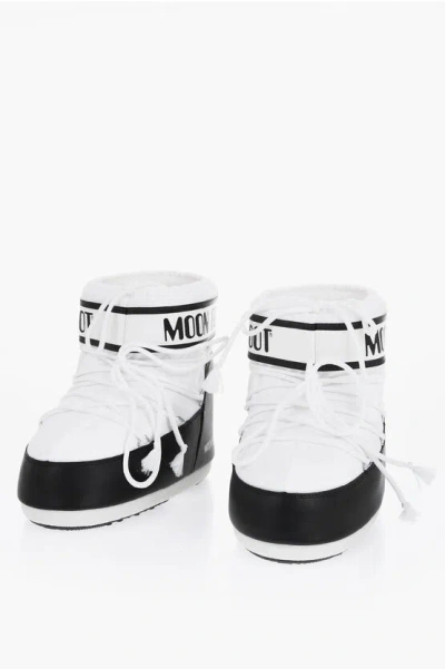 Moon Boot Two-tone Icon Low Snow Boots With Anti-slip Sole In Multi