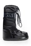 Moon Boot Unisex Black Boots In Black