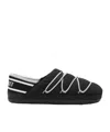 Moon Boot Embellished Slippers In Black