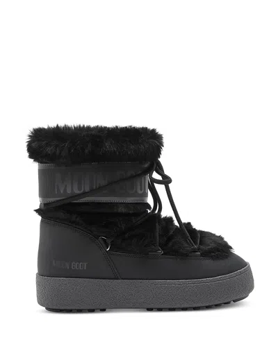 MOON BOOT UNISEX LTRACK FAUX SHEARLING BOOTS