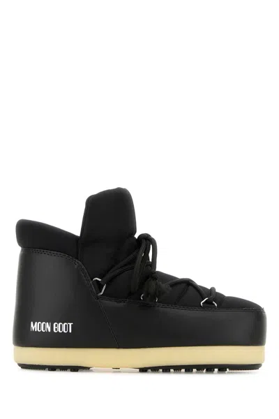 Moon Boot Unisex Nylon Evx Ankle Boots In Black
