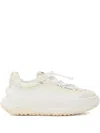 Moon Boot Water-resistant White Sneakers With Sole In White