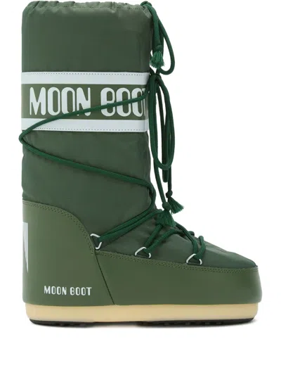 Moon Boot Waterproof Versatile Boots (sizes 35/38, 39/41, 42/44, 45/47) In Green