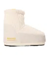 Moon Boot White Beach Style Snow Boots In Animal Print