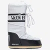 Moon Boot Icon Panelled Waterproof Lace-up Boots In White