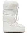 Moon Boot White Modacrilyc Pvc Boot In White