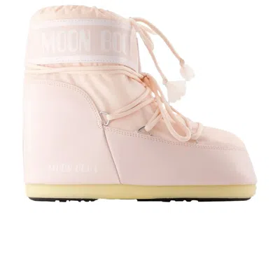 Pre-owned Moon Boot Wmns Icon Boot Low 'dusty Pink' | Women's Size 39