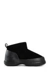 Moon Boot Luna Low-suede Boots In Black