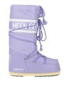 Moon Boot Woman Boot Mauve Size 8-9.5 Textile Fibers In Purple