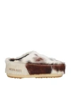 Moon Boot Woman Mules & Clogs Off White Size 6 Leather In White