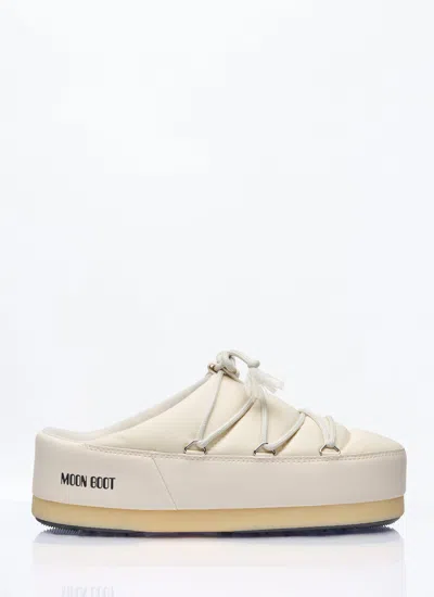 Moon Boot Women Evx Nylon Mules In White