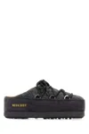 Moon Boot Grey Versatile Fashion Mule Shoes In Gray