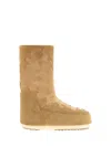 Moon Boot Women Icon Embrodery Boots In Brown