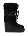 Moon Boot Icon Faux-fur Boots In Black