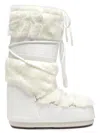 Moon Boot Women's Icon Faux-fur Boots In Optical White