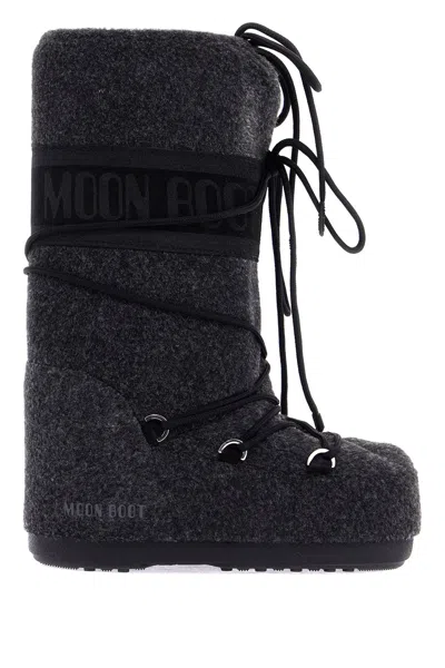 MOON BOOT MOON BOOT WOMEN'S ICON FELT SNOW BOOTS AN