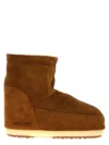 Moon Boot Woman Ankle Boots Camel Size 8-9.5 Soft Leather In Brown
