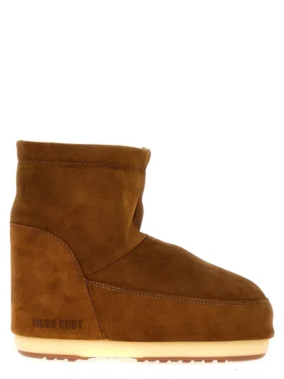 Moon Boot Women 'icon Low' Ankle Boots In Brown