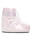 Moon Boot Icon Low Rose Pearly Ankle Boots In Purple