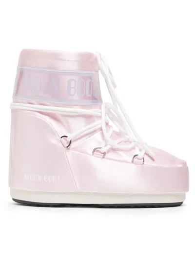 Moon Boot Women's Icon Low Boots In Purple