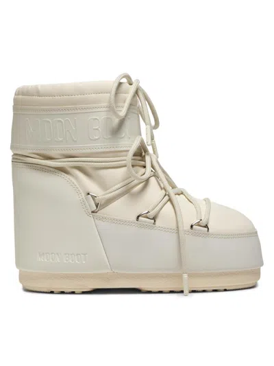 Moon Boot Women's Icon Low Boots In White