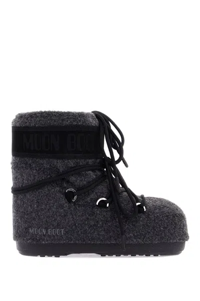 MOON BOOT MOON BOOT WOMEN'S ICON LOW FELT SNOW BOOTS AN