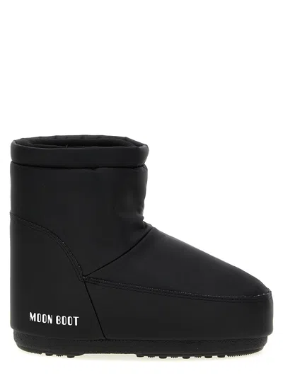 Moon Boot Women 'icon Low Nolace' Ankle Boots In Black