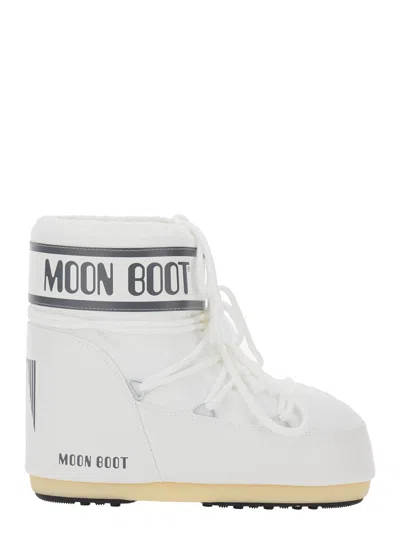 Moon Boot Women Icon Low Nylon In White