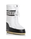 Moon Boot Women's Icon Nylon Cold Weather Boots In Black/white