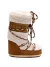 Moon Boot `icon Shearling Lab69` Boots In Multi