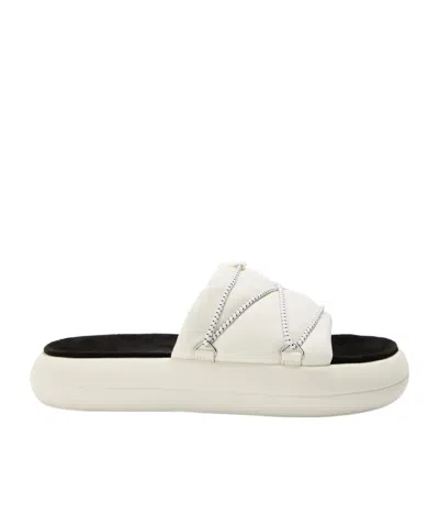 Moon Boot Icon Slide Shoes White : Eu 41 (us