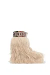 Moon Boot Icon Yeti Mid Ankle Boots In Neutral