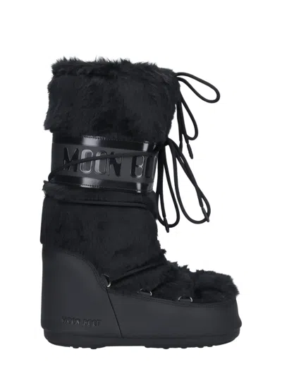 Moon Boot Women's Insulated Mini Boots In Black