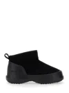 Moon Boot Women Luna Low Suede Snow Boots In Black