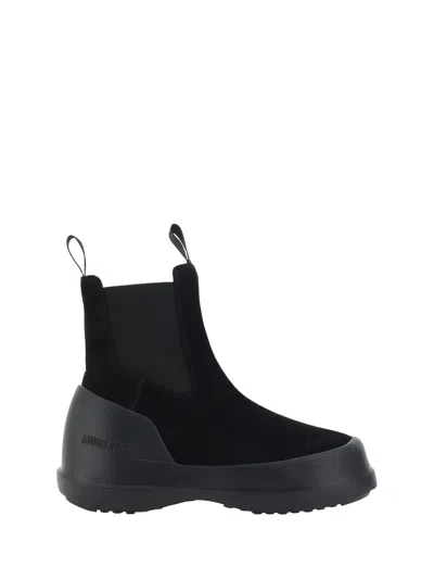Moon Boot Women Luna Chelsea Boots In Black